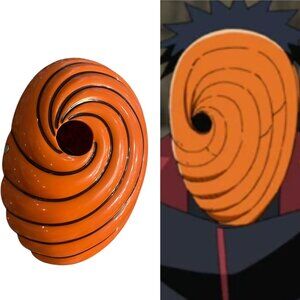 MASK Anime Naruto Uchiha Obito Tobi Cosplay Halloween Manga Orange